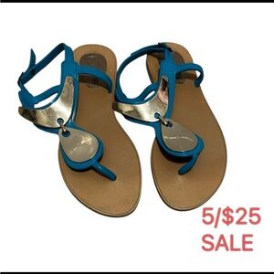 Blue Jelly Sandals Size 7 | 5/$25 SALE